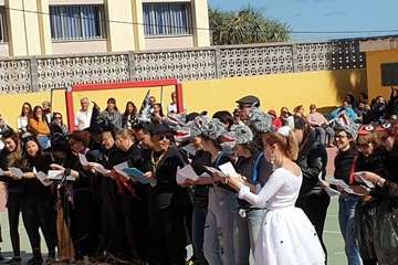 Carnaval de Cuento en el Colegio de El Ejido (Foto TA)